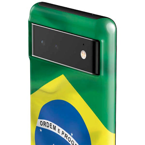 Brazil Flag Google Pixel 6 Case